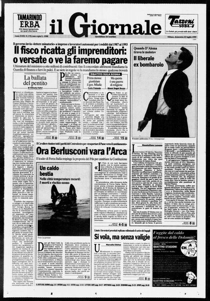 Il giornale : quotidiano del mattino